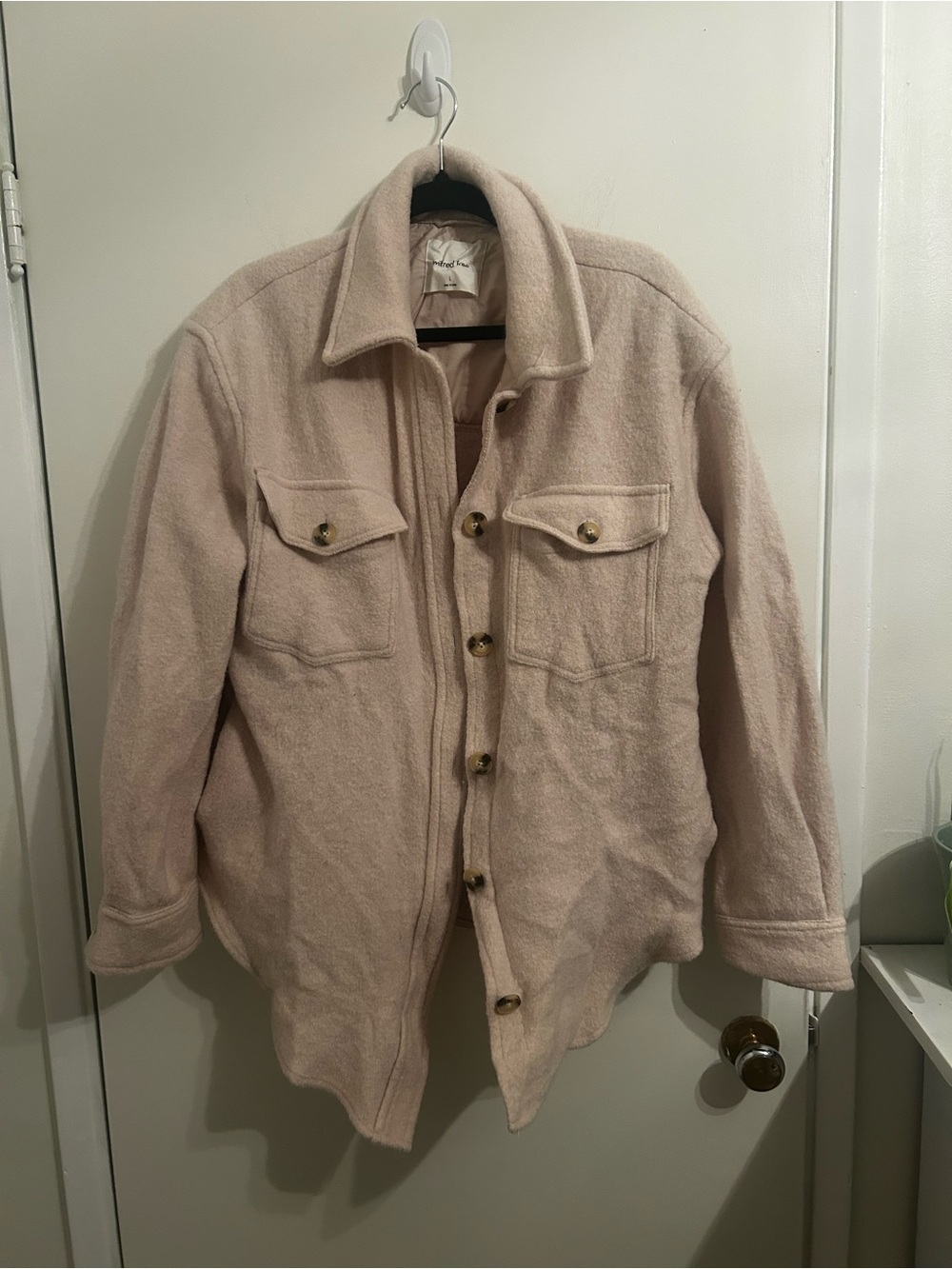 Aritzia Wilfred Free Shacket 100% Wool